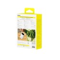 Powerbank 10000mAh z wyświetlaczem wbudowanymi kablami EnerFill FC31 22.5W - biały