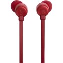Słuchawki dokanałowe przewodowe USB-C JBL Tune 310C - czerwone