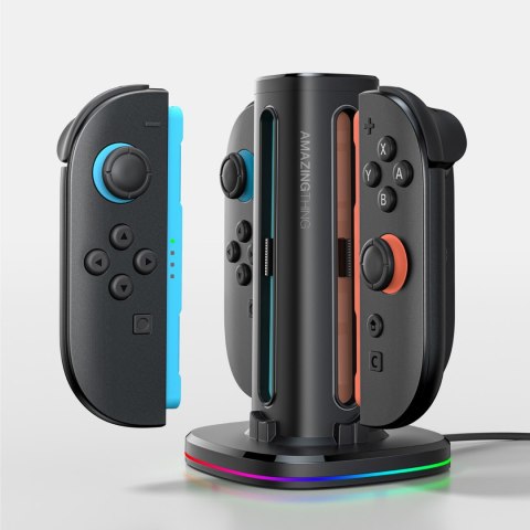 Stacja ładująca do kontrolerów Nintendo Switch 2 - czarna
