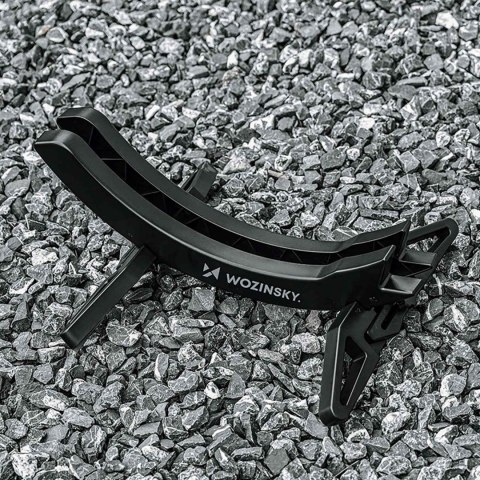Stojak rowerowy serwisowy stabilny na koło roweru 3-8 cm - czarny