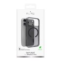 Etui silikonowe na iPhone 17 Pro Magsafe Daylight - półprzezroczyste czarne