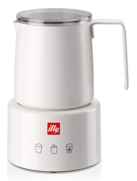 Spieniacz do mleka illy biały autorstwa Piero Lissoni