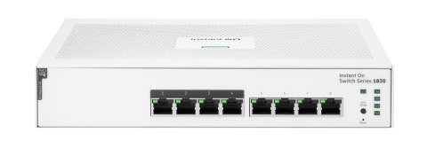 Aruba Instant On 1830 8G 4p Class4 PoE 65W Zarządzany L2 Gigabit Ethernet (10/100/1000) Obsługa PoE 1U