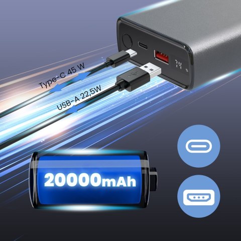 EXTRALINK EPB-126 20000MAH FAST CHARGING POWER BANK