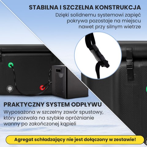 Extralink Ice Bath | Wanna do morsowania | 160x85x65cm