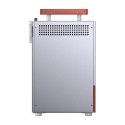 Obudowa PC Jonsbo T6 Mini-Tower, Mini-ITX, szkło hartowane, drewno - srebrna