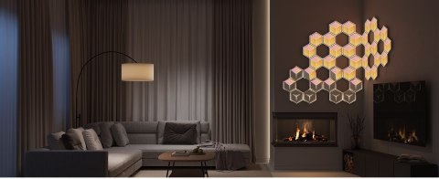 Govee H606A Glide Hexagon Light Panels Ultra 7-pack | Oświetlenie LED | RGBIC, 2.4GHz Wi-Fi, Bluetooth