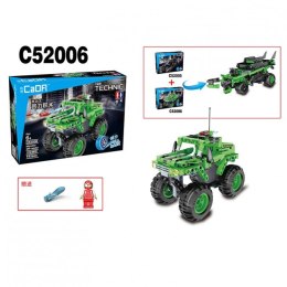 Big Wheel Cross-Country - do zbudowania z klocków PULL BACK (C52006W)