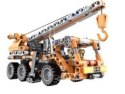 Ciężarówka dźwig - do zbudowania z klocków - PULL BACK (C52013W)