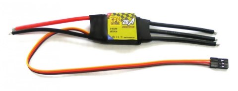 ESC GPX Extreme 20A 2-4S LiPo BEC 5.0V/3.0A 21g Plane&Heli