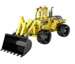 Fadroma spychacz - do zbudowania z klocków - PULL BACK (C52014W)