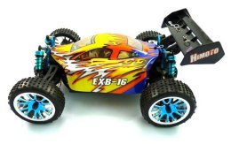 Himoto EXB-16 Buggy 1:16 4x4 2.4GHz RTR (HSP Troian)- 18503 (uszkodzona elektronika, nosi ślady użytkowania)