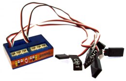 Inteligentny system oświetlenia LED samochodów RC