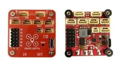 Kontroler lotu INAV FLIGHT F4 (FPV, OSD, 7.4-22.2V, 2-6S Lipo)