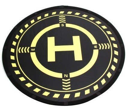 Mata - przenośne składane lądowisko z oświetleniem dla drona