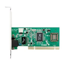 D-LINK DGE-530T, Managed Gigabit Ethernet NIC, 10/100/1000Mbps Managed Gigabit Ethernet UTP 32-bit PCI 2.2 (Bus Master) NIC, PnP