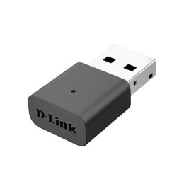 D-LINK DWA-131, Wireless N Nano USB Adapter, 802.11b/g/n compatible 2.4GHz, Up to 150Mbps data transfer rate, one integrated ant