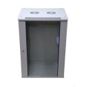 Extralink Szafa rack 18U 600x450 Szara montowana na ścianie