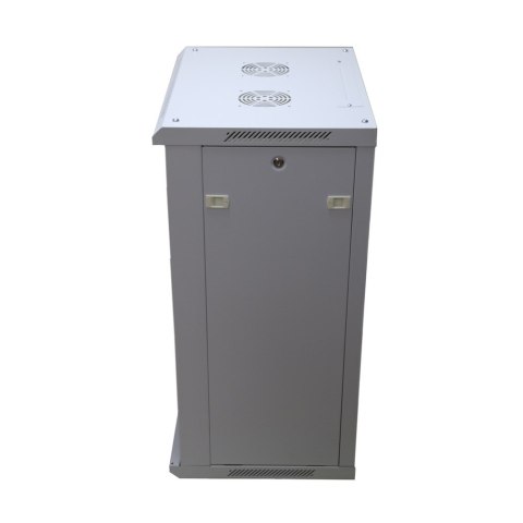 Extralink Szafa rack 18U 600x450 Szara montowana na ścianie