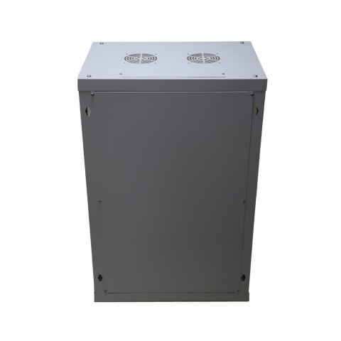Extralink Szafa rack 18U 600x450 Szara montowana na ścianie