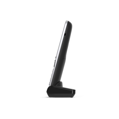 Telefon analogowy/DECT Gigaset COMFORT 500A duo Nazwa i identyfikacja dzwoniącego Czarny, Srebrny