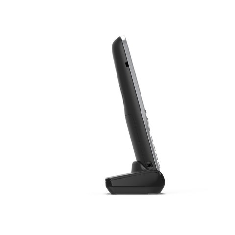 Telefon analogowy/DECT Gigaset COMFORT 500A duo Nazwa i identyfikacja dzwoniącego Czarny, Srebrny