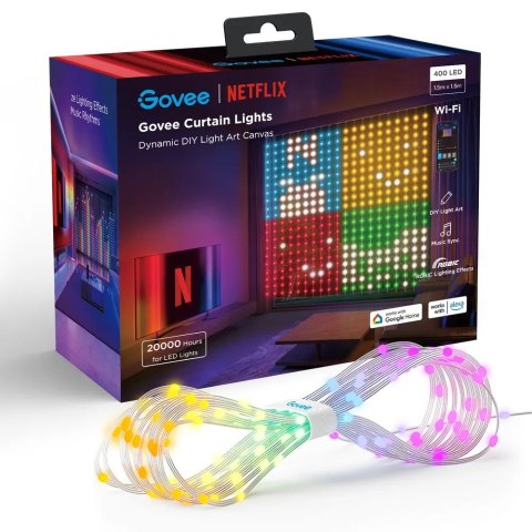 Kurtyna świetlna LED GOVEE H70BC H70BCCA1 Curtain Light Netflix Co-branding Version