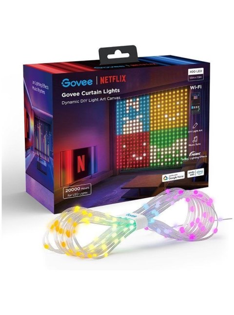 Kurtyna świetlna LED GOVEE H70BC H70BCCA1 Curtain Light Netflix Co-branding Version