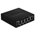 D-Link DES-1005P - Niezarządzany - L2 - Fast Ethernet (10/100) - Pełny dupleks - Power over Ethernet (PoE)
