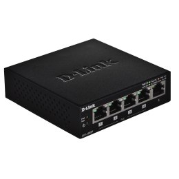 D-Link DES-1005P - Niezarządzany - L2 - Fast Ethernet (10/100) - Pełny dupleks - Power over Ethernet (PoE)