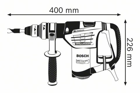 Bosch 0 611 332 101 młot udarowo-obrotowy 900 W 800 RPM