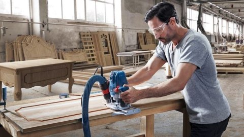 Bosch GOF 130 Czarny, Niebieski 28000 RPM 1300 W