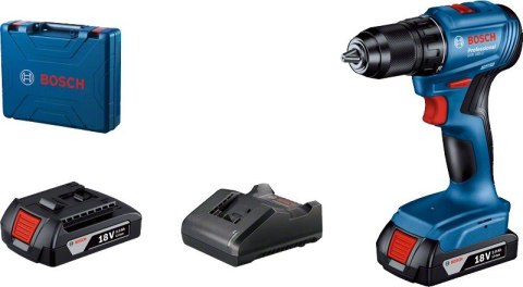 Bosch GSR 185-LI Professional 1900 RPM 1,3 kg Niebieski