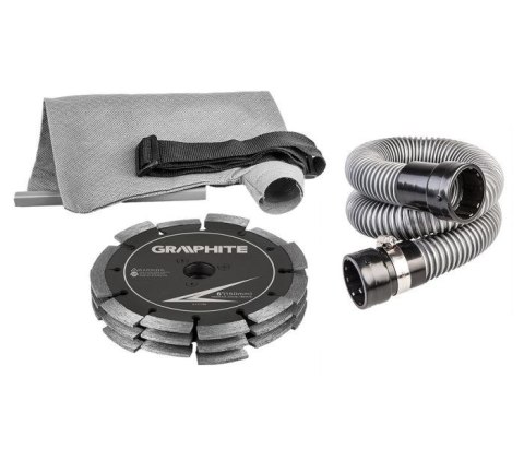 Graphite 59G371 bruzdownica 15 cm 8000 RPM 2400 W