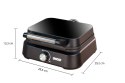 Gofrownica Unold 48275 2 gof. 1500W Czarna