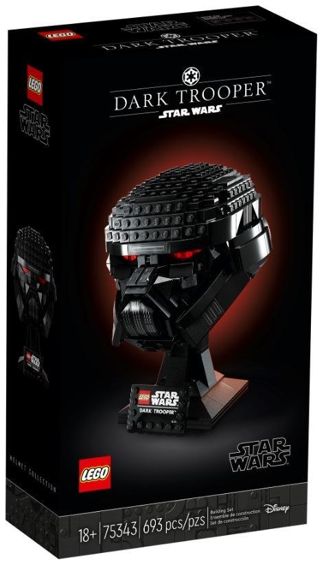 LEGO Star Wars 75343 Dark Trooper Helm