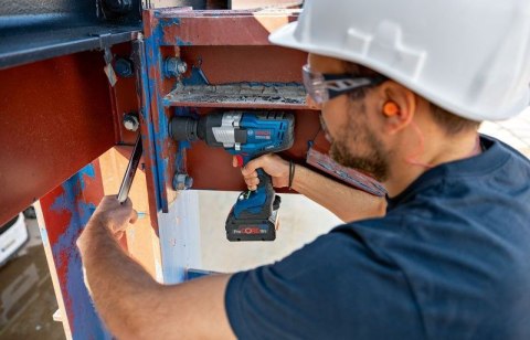 Bosch klucz udarowy 3/4" model GDS 18V-1600 HC solo, 1600Nm, pierścień