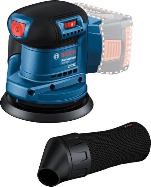 BOSCH Szlifierka mimośrodowa 125mm GEX 185-LI SOLO