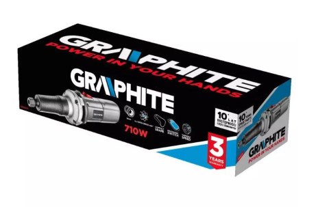 Szlifierka prosta Graphite 59G071 710W tarcza 25mm