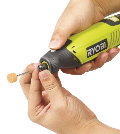 Szlifierka prosta RYOBI EHT150V 150W, zest 115 akcesoriów