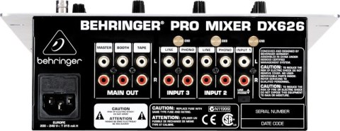 Mikser DJ Behringer DX626