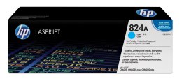 Toner HP niebieski HP 824A, HP824A=CB381A, 21000 str.