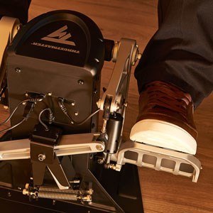 Thrustmaster TPR Rudder Czarny, Srebrny USB Flight Sim Analogowy PC