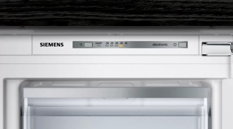Zamrażarka do zabudowy Siemens GI11VADE0 iQ500 | klasa E | 72 l | 4,4 kg/24h | 71,2 cm | LowFrost | SoftClose | szybkie zamrażan
