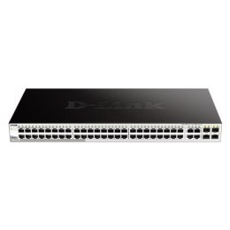 D-Link Switch DGS-1210-52 Web Management, Rack mountable, 1 Gbps (RJ-45) ports quantity 48, Power supply type Single