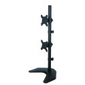 TECHLY PODSTAWA POD 2 MONITORY 13-27" LCD 10KG BIURKOWA PIONOWA
