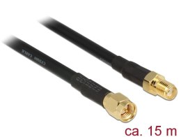 Antena Przedłużacz kablowy Delock CFD200 - 15 m - czarny