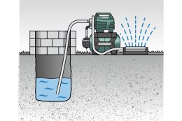 Hydrofor METABO HWW 6000/50 INOX 6000 litrów na godzinę 50 litrów