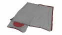 Śpiwór dla dziecka Outwell Contour Junior (140 cm) - red/grey