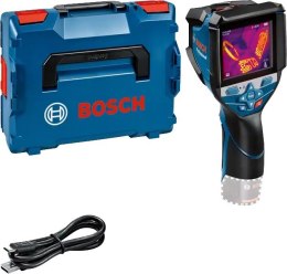 Bosch GTC 600 C Noise equivalent temperature difference (NETD) IR Czarny, Niebieski 256 x 192 px Wbudowany wyświetlacz LCD